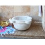 B Kalite Afyon Mermer Ucuz Hamam Kurna - DT1639